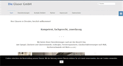 Desktop Screenshot of die-glaser-gmbh.de