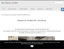 Tablet Screenshot of die-glaser-gmbh.de